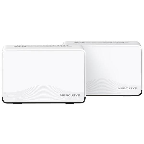 Kompletný Wi-Fi systém Mercusys Halo H27BE (2-pack) biely

