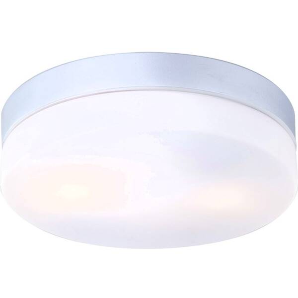 LED stropné svietidlo GLOBO Vranos, 24 cm strieborné

