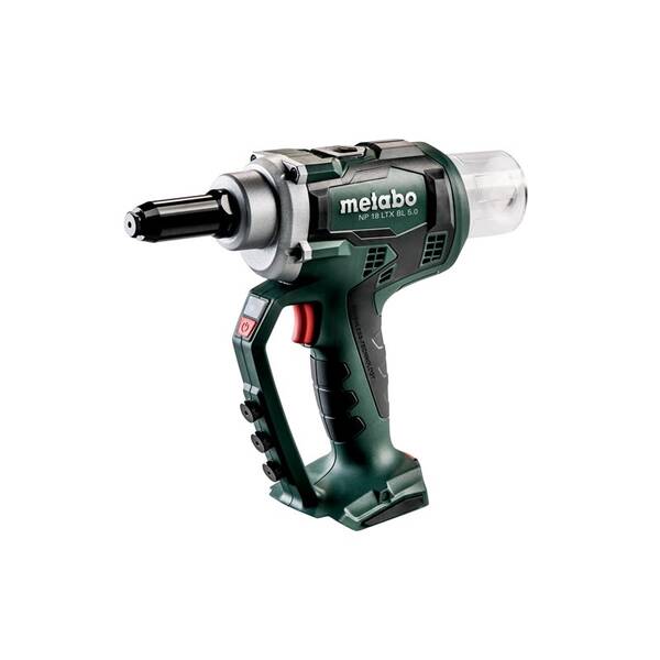 Pištoľ nitovacia Metabo 619002840 NP 18 LTX BL 5.0 (bez batérie) 

