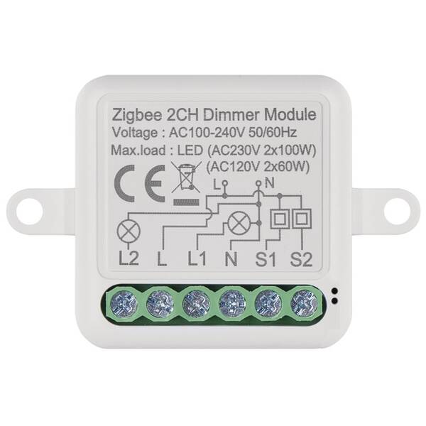 Modul EMOS GoSmart stmievací IP-2112DZ, ZigBee, 2-kanálový 

