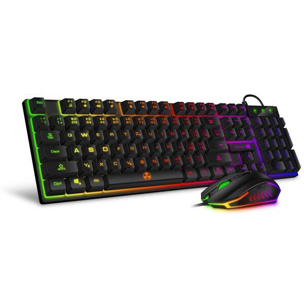 Klávesnica s myšou Connect IT BATTLE CKM-3200-CS, CZ + SK layout čierna

