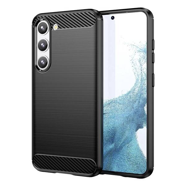 Kryt na mobil WG Carbon na Samsung Galaxy S23 5G čierny

