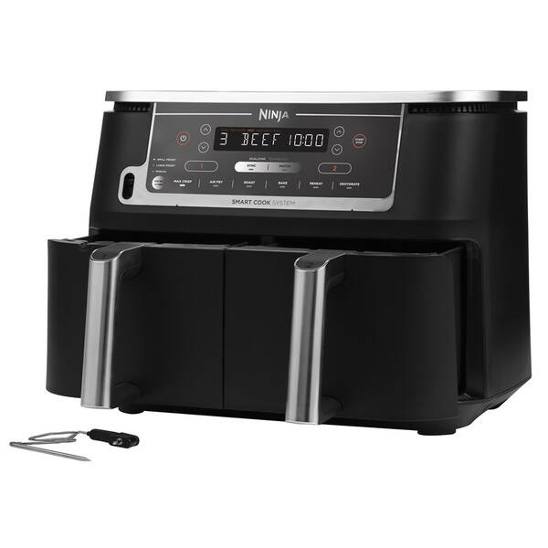 Fritéza teplovzdušná Ninja AF451EU Foodie MAX Dual Zone 9,5 l čierna

