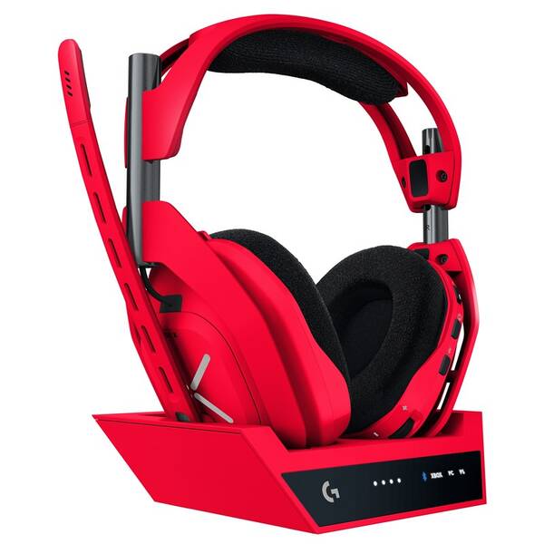 Headset Logitech G Astro A50 X Lightspeed Wireless + Base Station červený

