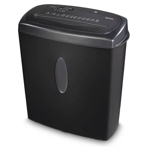 Skartovač Hama Home X10CD, 10 listů, 15 l čierny

