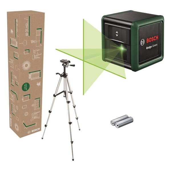 Krížový laser Bosch Quigo Green set, 0.603.663.CZ1 

