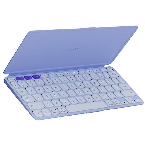 Klávesnica Logitech Keys-To-Go 2, US INT'L layout fialová

