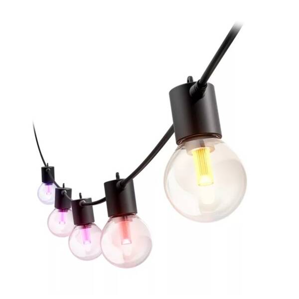 Párty osvetlenia Philips Festavia globe, Bluetooth, White and Color Ambiance, 14 m 

