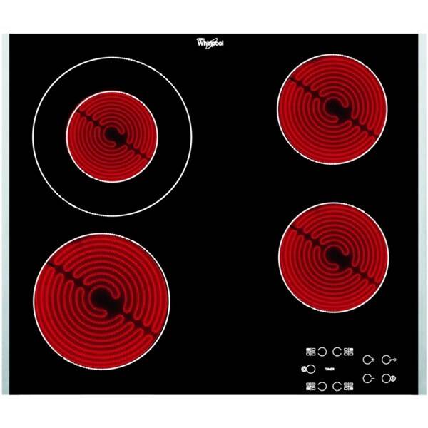 Sklokeramická varná doska Whirlpool AKT 8130/LX čierna

