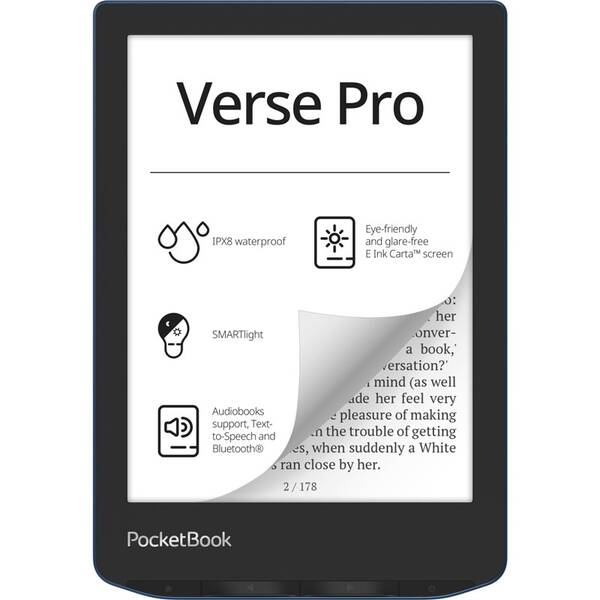 Čítačka kníh PocketBook 634 Verse Pro - Azure 

