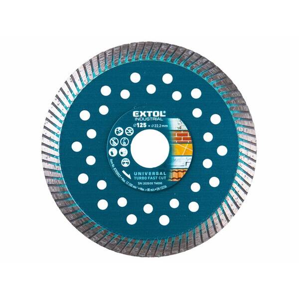 Kotúč diamantový EXTOL 8703052 125x22,2x2mm 

