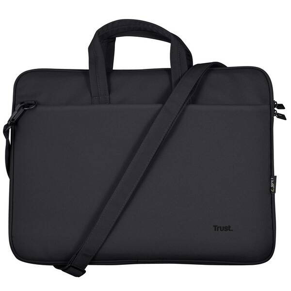 Brašna na notebook Trust Bologna Eco-friendly Slim na 16˝ čierna


