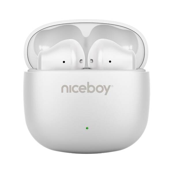 Slúchadlá Niceboy Beans 4 POP biela

