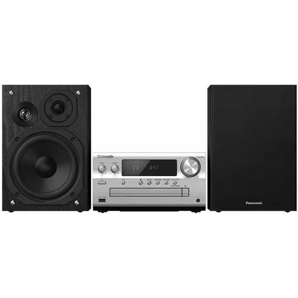 Mikro HiFi systém Panasonic SC-PMX802E-S čierny/strieborný

