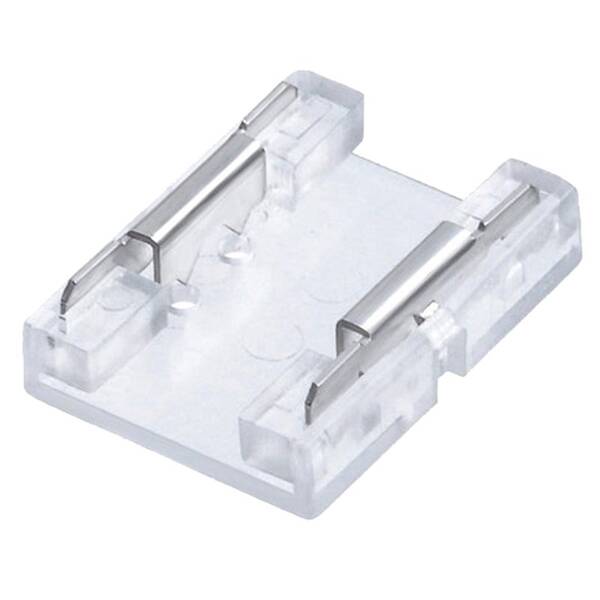 Konektor Solight prepojovací, pevný, pre COB LED pásky 0,8cm biely

