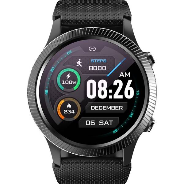Inteligentné hodinky Carneo Athlete GPS čierne

