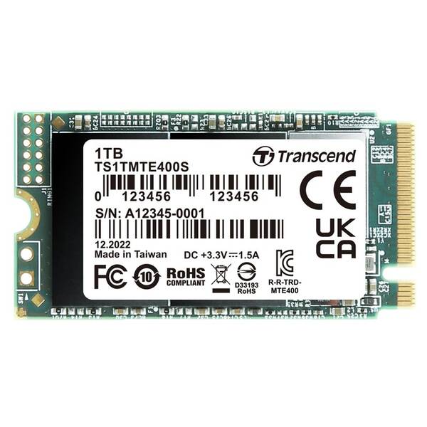 SSD Transcend MTE400S 1TB M.2 2240 

