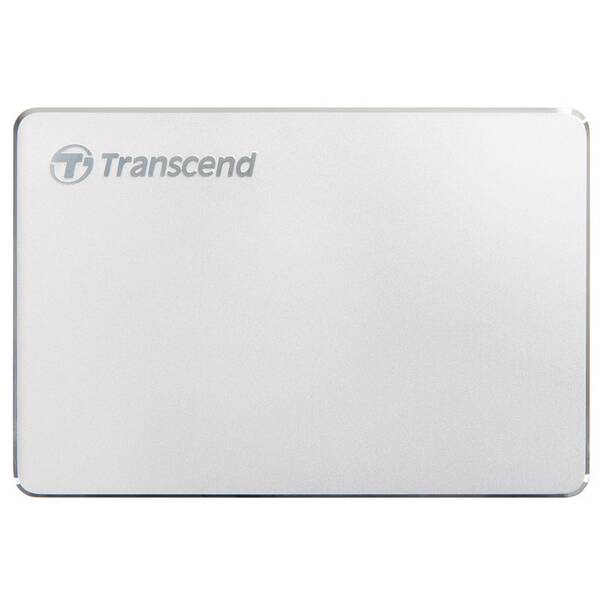 Externý pevný disk Transcend 25C3S 2TB strieborný

