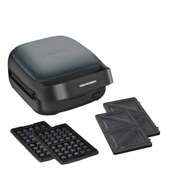 Sendvičovač Tefal SW862BF0 New Snack Collection sivý

