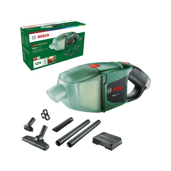 Vysávač akumulátorový Bosch EasyVac12 (bez baterie) zelený

