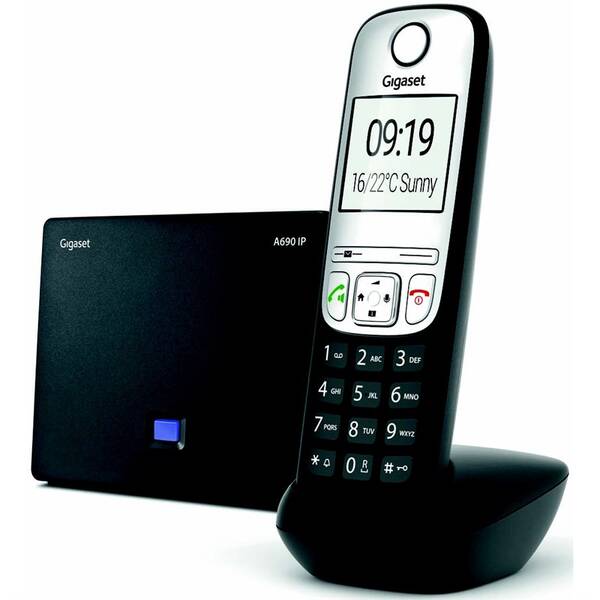 Domáci telefón Gigaset A690 IP čierny

