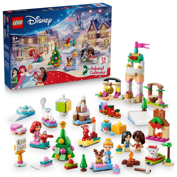Stavebnica LEGO® Disney 43298 Adventný kalendár 2026 

