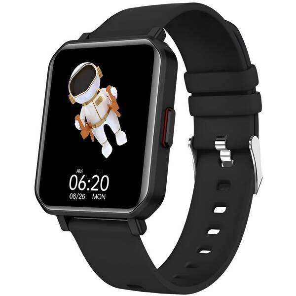 Inteligentné hodinky MaxCom FW56 Carbon Pro čierny

