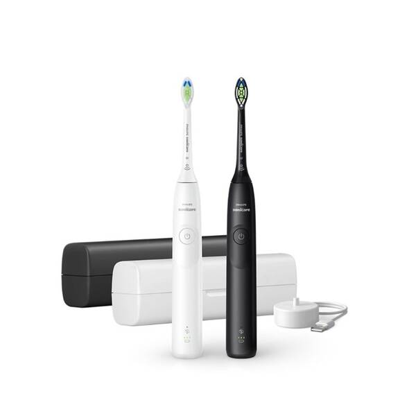 Súprava zubných kefiek Philips HX7109/01 čierny/biely

