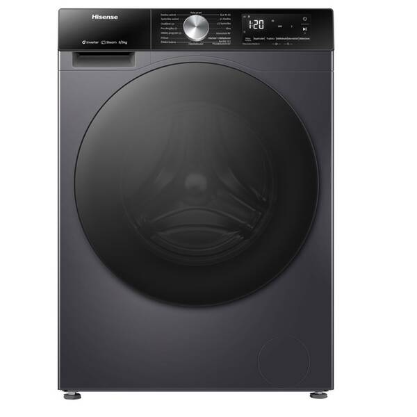 Práčka so sušičkou Hisense WD3S8042BB1 čierna

