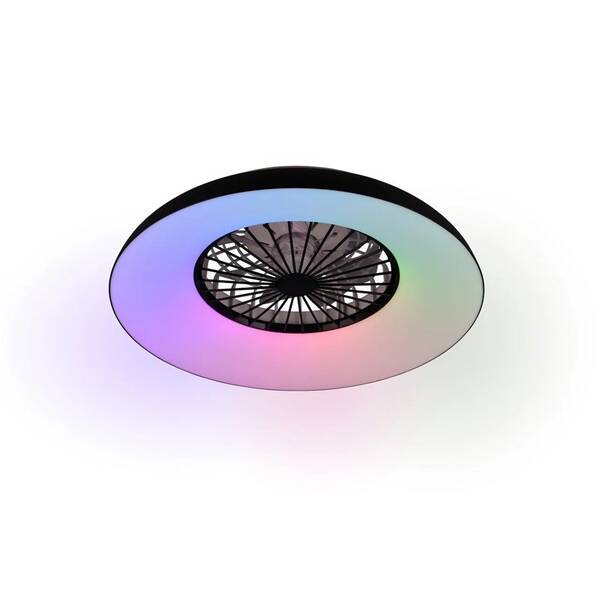 LED stropné svietidlo Reality R69302102 SVAERHOLT čierne

