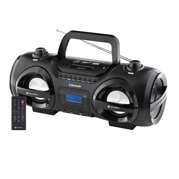 Rádioprijímač s CD GoGEN CDM425SUBT čierny/strieborný

