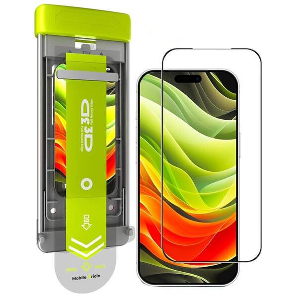 Tvrdené sklo Mobile Origin Screen Guard 3D AR s aplikátorom PRO na Aplple iPhone 17 Pro priehľadné

