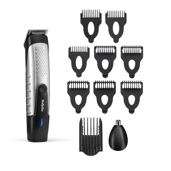 Zastrihávač fúzov BaByliss T812E čierny/strieborný

