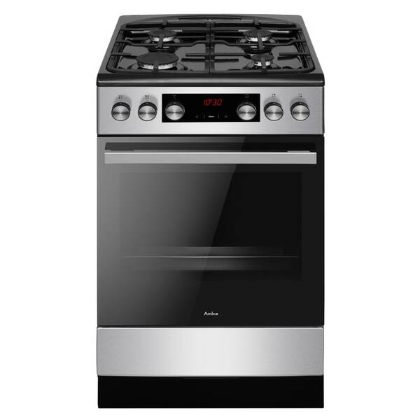 Kombinovaný sporák Amica SPS 111 STX nerez


