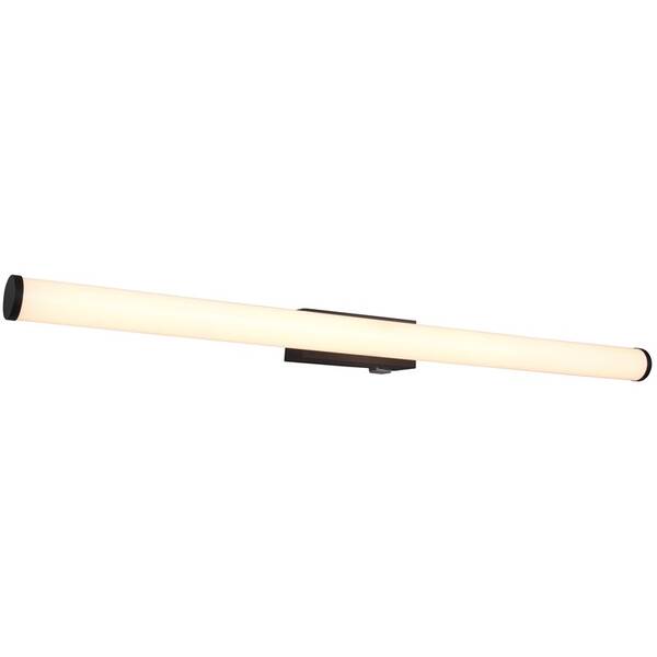 Nástenné svietidlo TRIO Mattimo, 80 cm čierne

