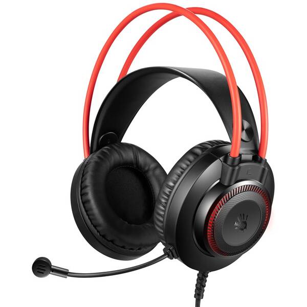 Headset A4Tech Bloody G200 čierny/červený

