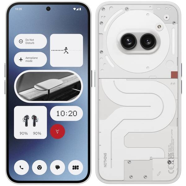 Mobilný telefón Nothing Phone (2a) 5G 12 GB / 256 GB biely

