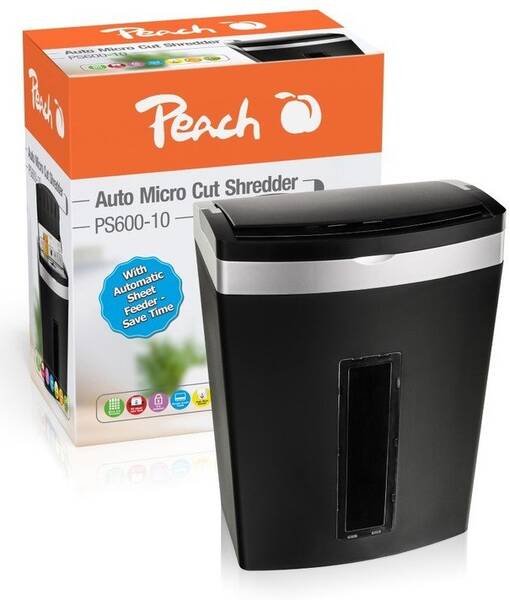 Skartovač Peach PS600-10, 7 listov, 20 l 

