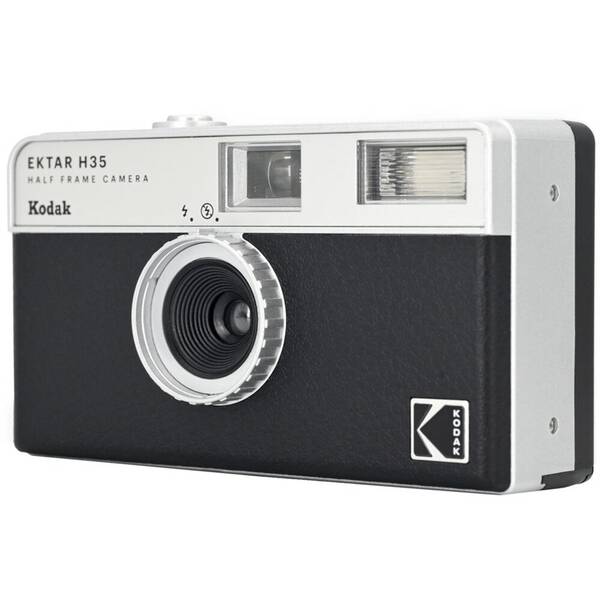 Analógový fotoaparát Kodak EKTAR H35 čierny/strieborný

