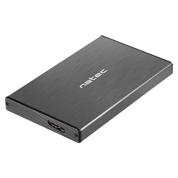 Box na HDD Natec Rhino Go, 2,5" SATA, 3.2 Gen1 čierny

