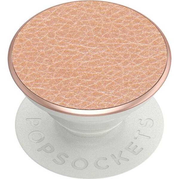 Držiak PopSockets PopGrip Vegan Leather Rose Gold 


