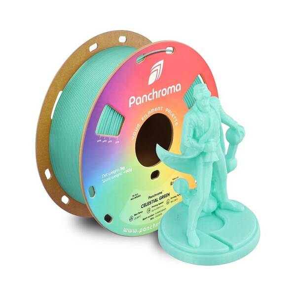 Tlačová struna (filament) Polymaker Panchroma PLA Celestial zelený

