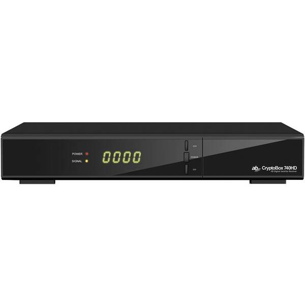 Satelitný prijímač AB Cryptobox 740HD čierny

