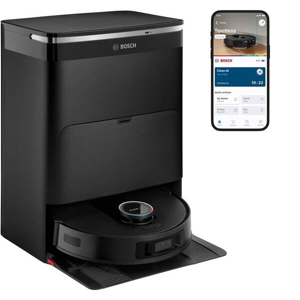 Robotický vysávač Bosch BCRDW3BX čierny

