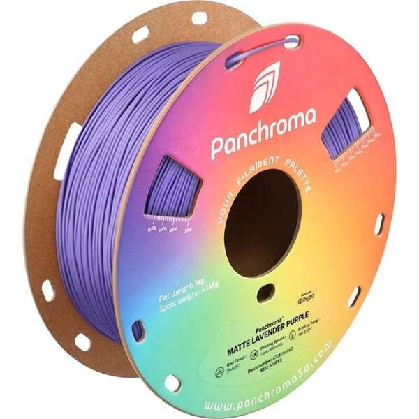 Tlačová struna (filament) Polymaker Panchroma PLA Matte fialový


