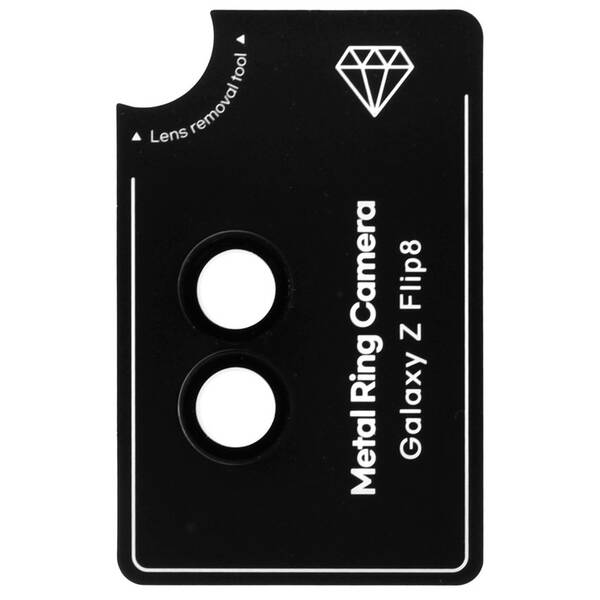 Tvrdené sklo WG Camera Glass Samsung Galaxy Z Flip8 5G čierne

