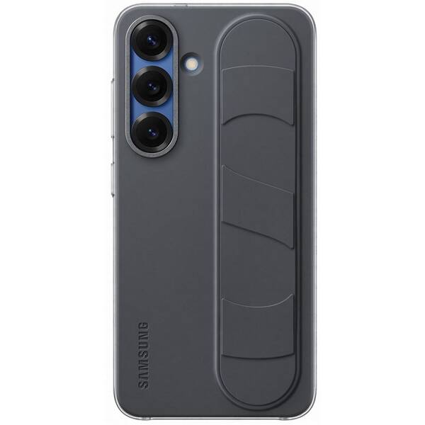Kryt na mobil Samsung Standing Grip s pútkom na Galaxy S25 čierny

