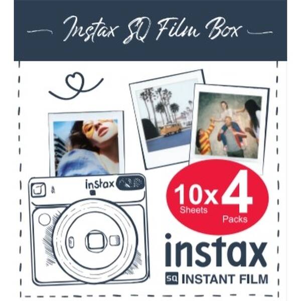 Instantný film Fujifilm Instax Square film 4 pack 

