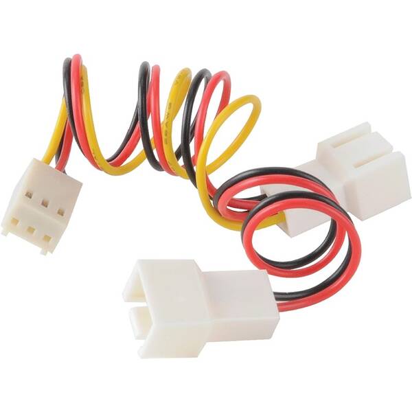 Redukcia AKASA 3pin fan splitter cable 


