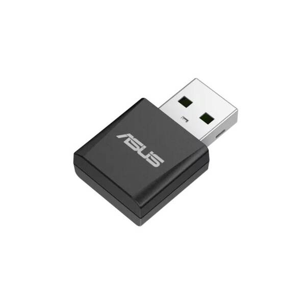 Wi-Fi adaptér Asus USB-BE92 Nano Wireless BE6500 USB WiFi 7 čierne

